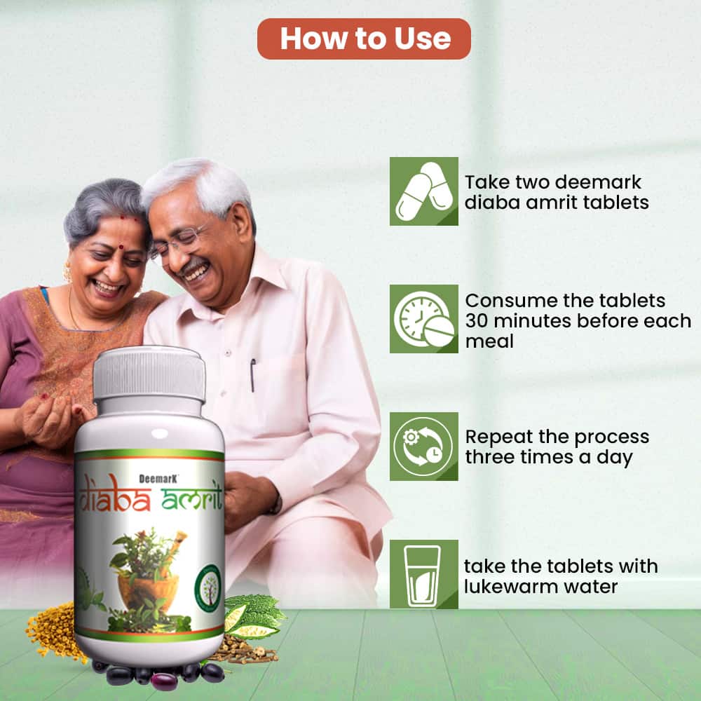 Diaba Amrit -  Ayurvedic Capsules for Diabetes Management & Sugar Control