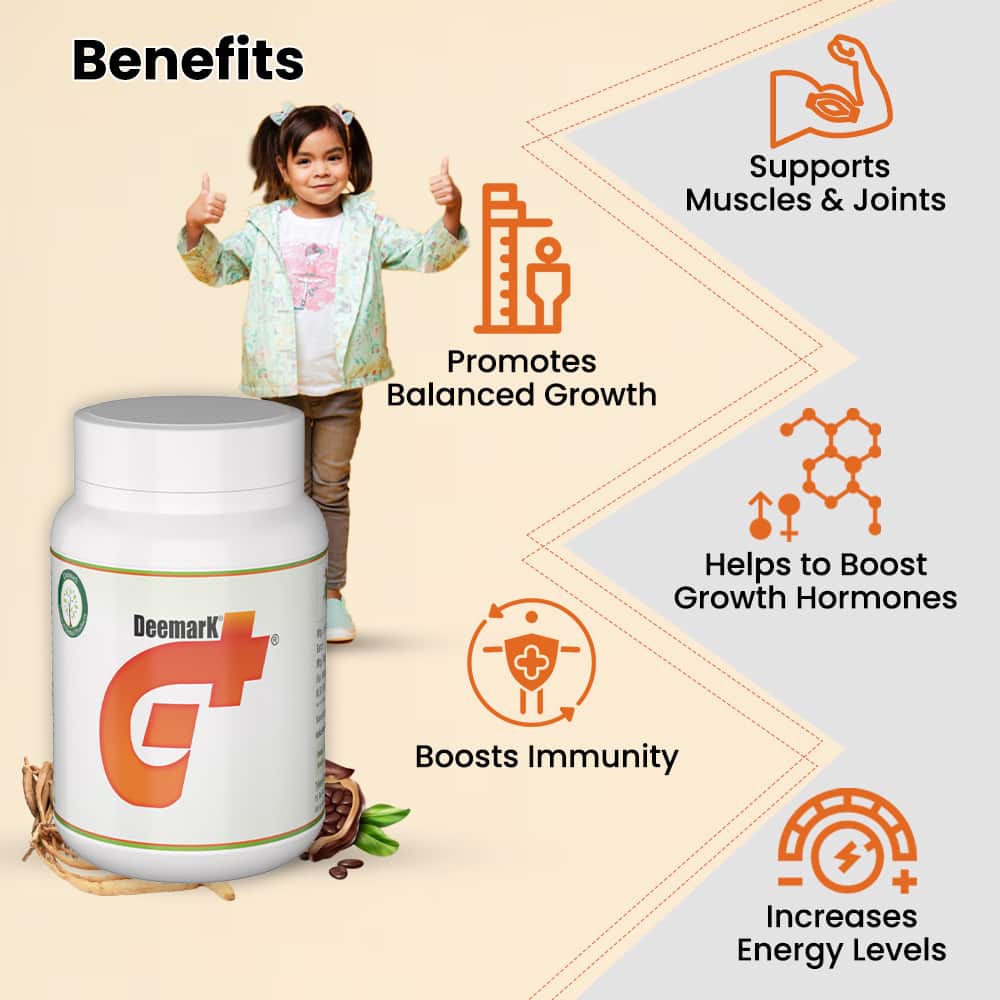 Growth Plus - Ayurvedic Height & Body Growth Booster