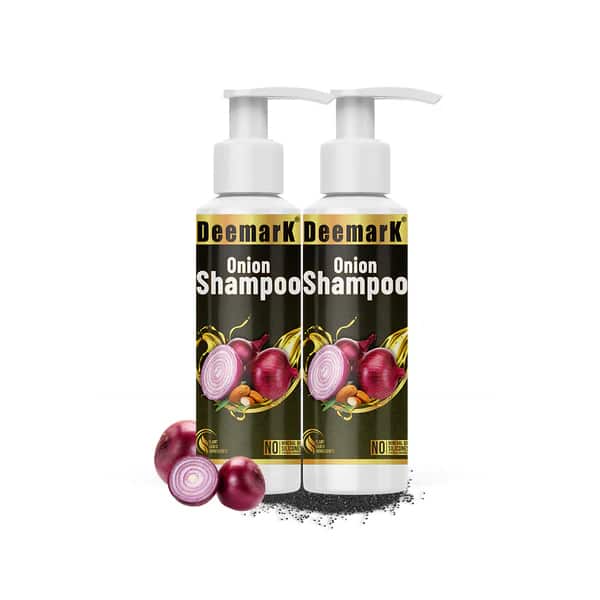 Onion Shampoo for Natural Hair Growth & Dandruff Control