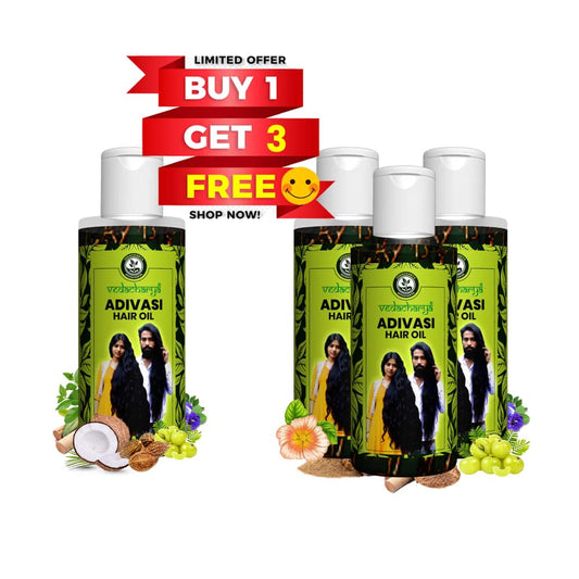 Vedacharya Adivasi Hair Oil For Hair Fall and Hair Growth