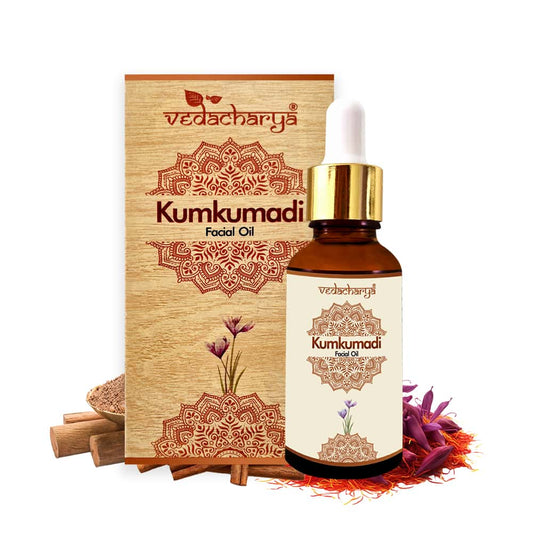 Vedacharya Kumkumadi Facial Oil  for naturally glowing skin